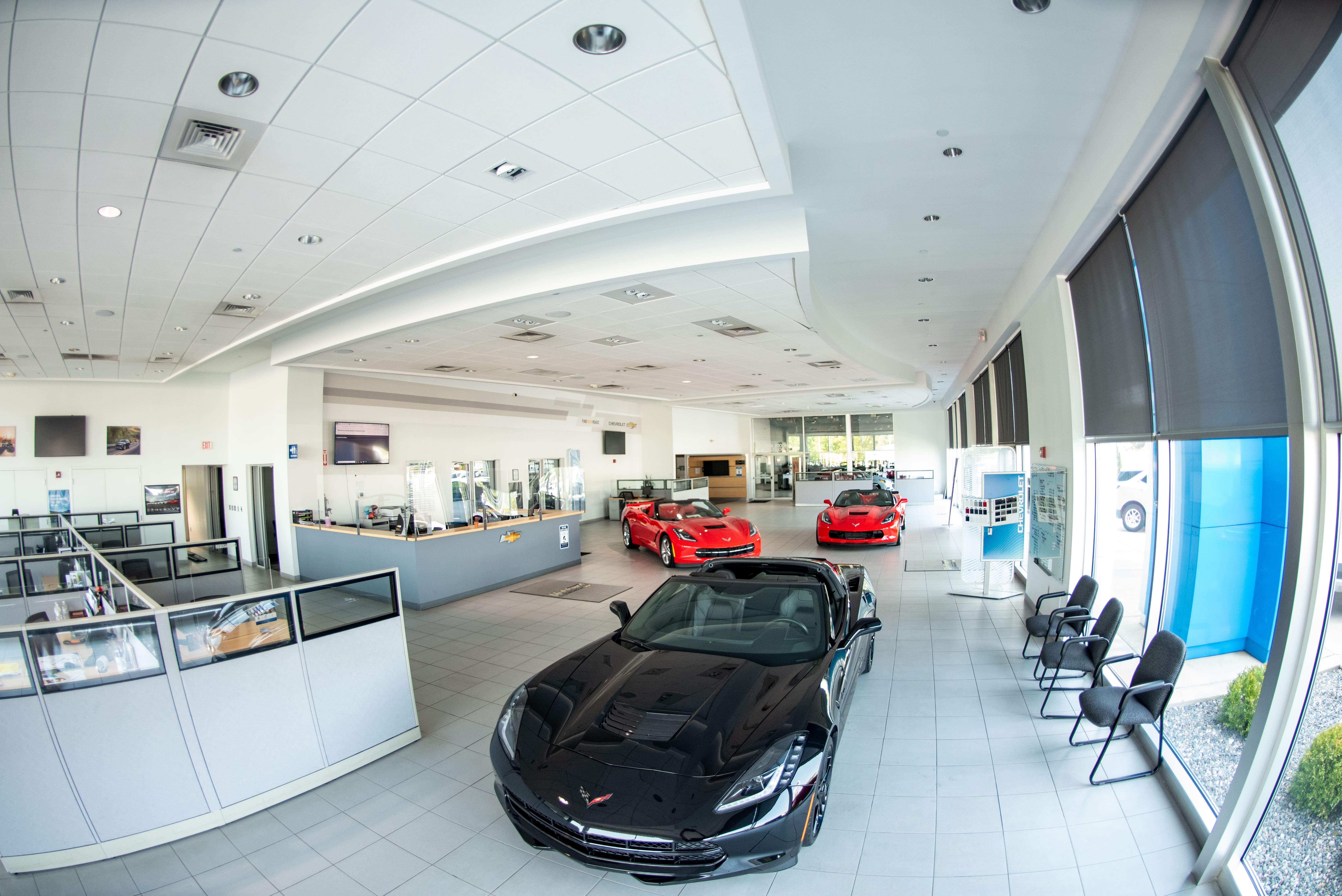 Greenwood's Hubbard Chevrolet Interior Salesroom