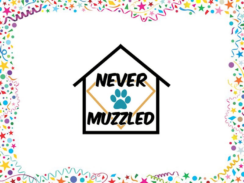 Never Muzzled Logo